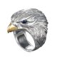 thumbnail image 3 of Anillo de cabeza de pájaro con apertura ajustable, joyería con forma de animal, decoración para dedos para accesorios de fotografía para niños., 3 of 10
