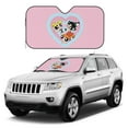 thumbnail image 3 of The Powerpuff Girls Car Sun Shade Windshield Sunshade Aluminum Foil Sun Shield For Uv Protection & Heat Blocking Medium, 3 of 9