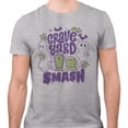thumbnail image 2 of Graveyard Smash Shirt Unisex 4X-Large Grey, 2 of 5