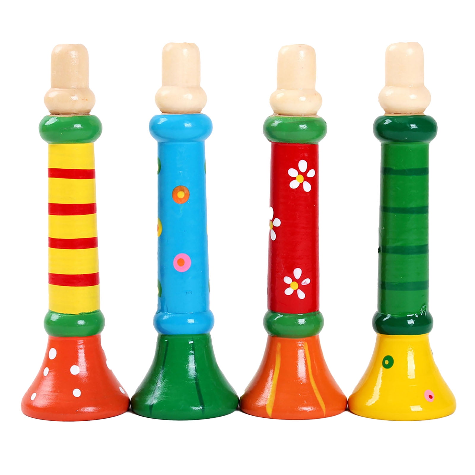 Jouet Instrument, Jouet Trompette en Bois de Qualité pour Enfants