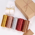 thumbnail image 3 of 100M 1.5mm Gold Silver Cord Rope String Twine Ribbon Bows Crafts DIY Gift Wrap Gold, Silver, Red, Rose Gold, Bronze, 3 of 7