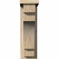 thumbnail image 2 of 5 1/2"W x 14"D x 18"H Mediterranean Smooth Corbel w/Backplate, Douglas Fir, 2 of 9