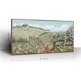 thumbnail image 2 of HFDF Vintage Canvas Wall Art Countryside Wild Daisy Flowers Blossom Painting Cow Farm Barn Picture Blue Sky and Wildflowers Print Nature Botanical Meadow Landscape Rustic Farmhouse 20x16inch Framed, 2 of 6