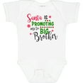 thumbnail image 3 of Inktastic Santa is Promoting Me to Big Brother Boys Baby Bodysuit, 3 of 5