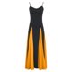 thumbnail image 3 of WILLBEST Vestidos Largos Casuales para Mujer, Vestido Maxi sin Mangas con Bloques de Color, Vestido de Patchwork de Corte Bajo, Vestido de Cintura Alta, Vestido Fluido de Línea A Chica, 3 of 3