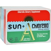 Sun Chlorella - Dietary Chlorella Supplement A 200 mg. - 1500 Tablets