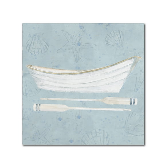 Trademark Fine Art 'Serene Seaside I' Canvas Art by James Wiens