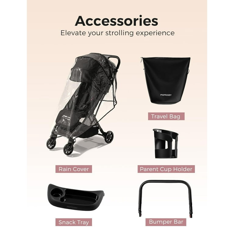モコ Momcozy ClickGo Lightweight Travel Stroller for Kids 6 Months-50