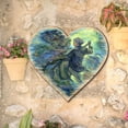 thumbnail image 3 of For The Love of Mermaid Coastal Outdoor Decor, Door Hanger by Josephine Wall | Coastal Sea-Life Decor - 8472111F-JW, 3 of 9