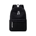thumbnail image 3 of Resicozy Backpack for Girls Fashion Corduroy Laptop Bookbag Cute Strawberry Printed Back Pack for Travel 2026 Black, 3 of 8