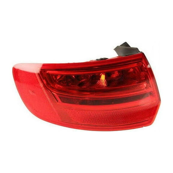 Left Driver Side Outer Tail Light Assembly - Compatible with 2009 - 2013 Audi A3 (without Rear Fog Lights) 2010 2011 2012