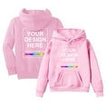 thumbnail image 5 of XXWXYD Teen Custom Hoodie Design Your Own Pullover Sweatshirt 2D Printed Personalized Kids Baby Hoodies Creative Artistic Tops DIY Ideas, 5 of 6