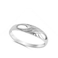 thumbnail image 4 of Criss Cross Knot Filigree Petite Ring .925 Sterling Silver Band Jewelry Female Male Unisex Size 8, 4 of 4