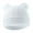 White, variant on Cotton Newborns Bonnet 0-3 Months Baby Fetal Caps Spring Thin Infants Head Protectors Hat for Daily Wear & Hospital