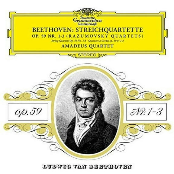 Beethoven / Amadeus Quartet - String Quartet No 7 in F Op 59 No 1 - Music & Performance - Vinyl