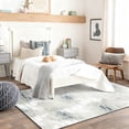thumbnail image 6 of Modern Abstract 5x7 Area Rug, Washable Non Slip Soft Low Profile Indoor Rug, Textured Neutral Floor Rug for Living Room, Bedroom, Dining Room & Office, 6 of 13