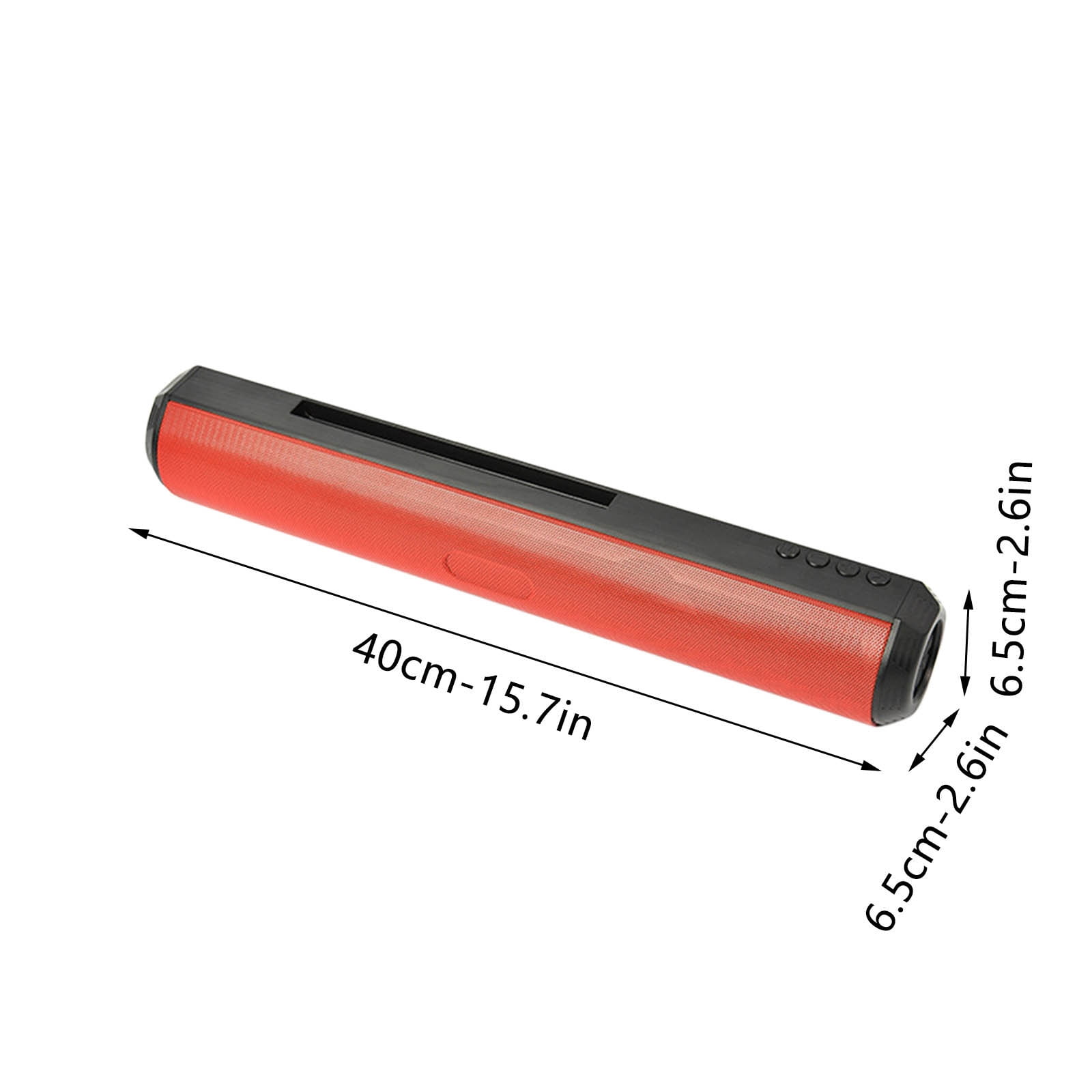 Desktop Wireless Bluetooth 5.0 Speaker, Colorful Flash Light Subwoofer Soundbar, Clear Stereo TV Computer Speaker, Plug-In Card Playback, Space-saving Home Audio Sound Bar