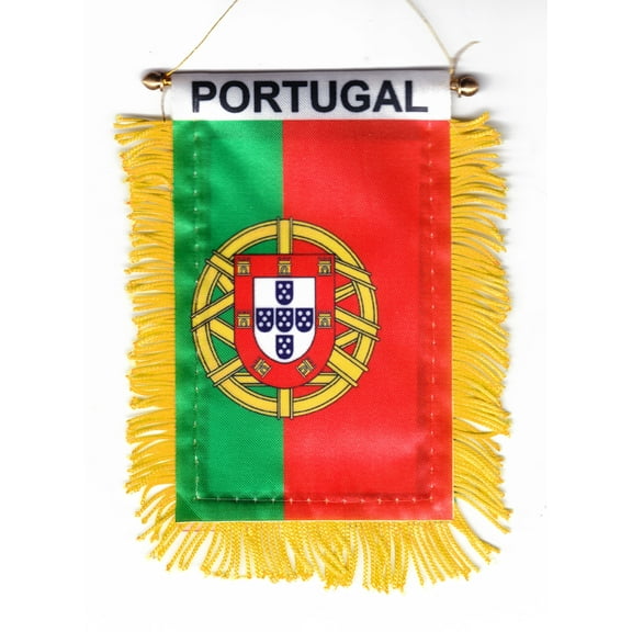 Portugal Window Hanging Flag