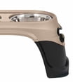 thumbnail image 3 of Petmate 8 Inch Medium Pet Lightweight Easy Reach Elevated Diner Bowl, Pearl Tan, 3 of 5