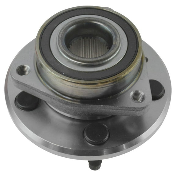 TRQ Rear Wheel Hub & Bearing Driver or Passenger Side for 10-12 Chevy Camaro BHA54369