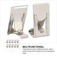 thumbnail image 2 of 50 Pcs Picture Photo Frame Metal Spring Turn Clip Hanger Hook Accessories, 2 of 8
