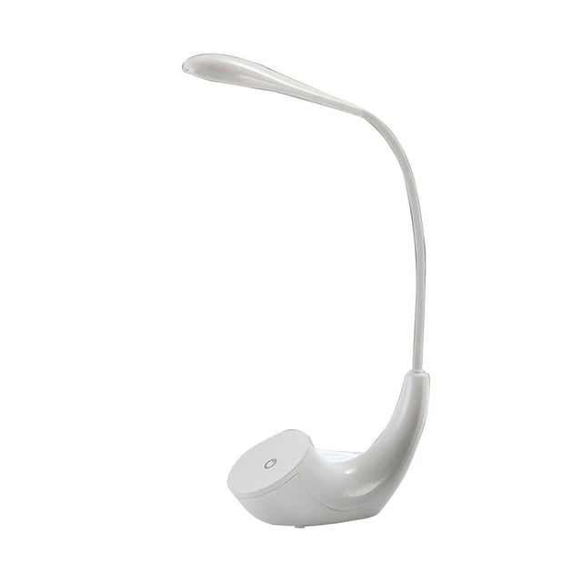 EGNMCR Lampe de Bureau à DEL, Lampes de Bureau pour Bureau à Domicile, Bureau pour Enfants, Lampes d'Étude pour Bureau/ordinateur pour Chambres, Rechargeable, Lampe de Lecture à Col de Cygne Ajustable Lampe de Bureau