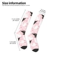 thumbnail image 2 of Pofeuu Swan And Flowers2 Print Stockings, Adult Running Hiking Socks for Youth and Adult, 2 of 6