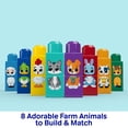 thumbnail image 3 of MEGA BLOKS First Builders Build & Match Animal Tractor Block Toy (30 Pieces) for Toddler, 3 of 6