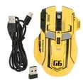 thumbnail image 2 of Souris de Jeu 10 Touches Macro Programmable, Filaire 2,4G BT 3 Modes de Connexion, Souris de Jeu Ergonomique avec DPI Réglable Lumière RVB pour Win IOS Android, 2 of 8