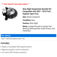 thumbnail image 2 of Rear Right Suspension Knuckle Kit - Compatible with 2007 - 2010 Ford Explorer Sport Trac 2008 2009, 2 of 2