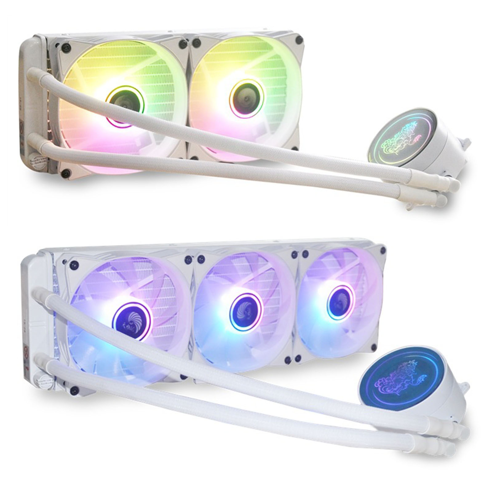 CPU Liquid Cooler ARGB CPU Water Cooler for LGA 2066/2011 V3 2011 115X AM4/AM3+/AM3/FM2+ High Efficiency Radiator