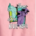 thumbnail image 2 of Disney - Raya and the Last Dragon - Be Brave Be Strong Never Waver - Youth Crewneck Fleece Sweatshirt, 2 of 4