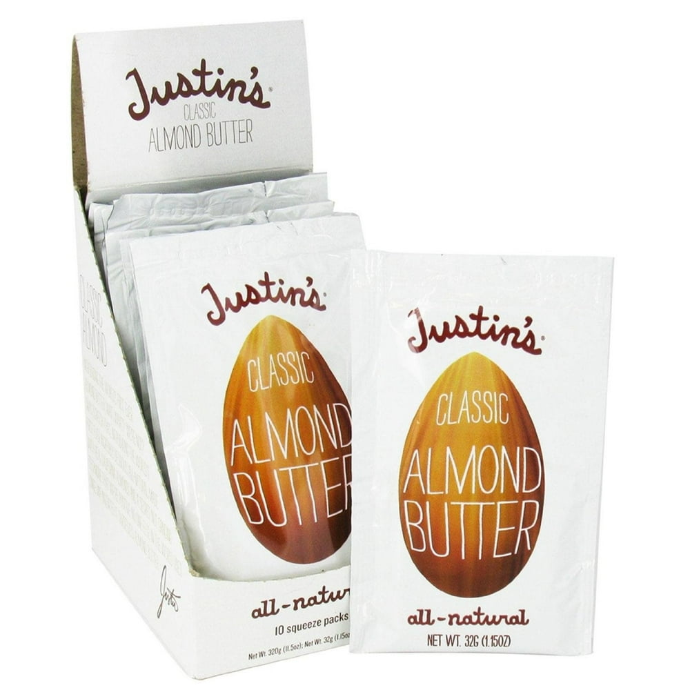 Justins Justins Almond Butter, 10 ea