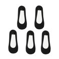 thumbnail image 2 of Thin No Show Socks Womens Low Cut Mesh Liner Socks Non Slip Invisible Breathable Footies Black, 2 of 6