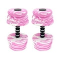 thumbnail image 4 of Hyasfey 1/2Pcs Water Sports Dumbbells Water Workouts Easy Grip Foam Barbells High-density EVA Fitness Dumbbells, 4 of 7