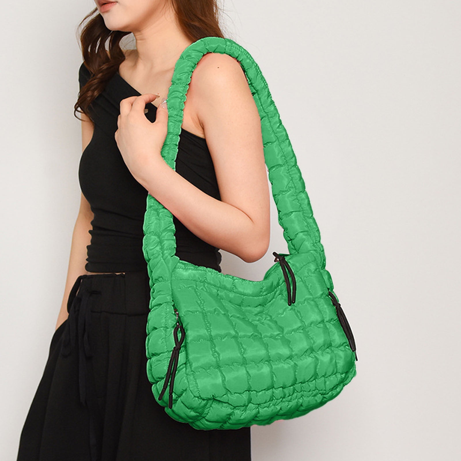 Tao Tao Quilted Puffer Tote Bag for Women Large Quilted