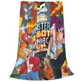 thumbnail image 4 of Futurama Cartoon Printing Throw Blanket, All Seasons Flannel Fleece Blanket, Soft & Warm Plush Blankets for Couch Sofa Bed Camping Travel, 40"x30", 4 of 9