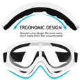 thumbnail image 4 of Bangcool 2 Pairs Safety Goggles Dust Proof Windproof Outdoor Goggles Cycling Goggles, 4 of 7