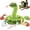 Snake-Green, variant on MorisMos 118" Giant Green Stuffed Snake, Realistic Mommy Snake with 4 Babies & 3 Eggs Plush Toy
