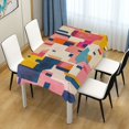 thumbnail image 3 of Yayeee Tablecloths for Rectangular Tables 60 x 120 inch Party Table Cover, Art Geometric, 3 of 6