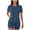 Navy, variant on gbyLJF Women's Workout Clothes Sets Short Sleeve Tops and Bike Shorts 2 Piece Outfits Summer Clothings for Gym Yoga Running