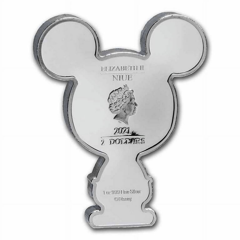 人気デザイナー 2021 Niue 1 oz Silver Chibi Coin Collection: Mickey Mouse 工芸品