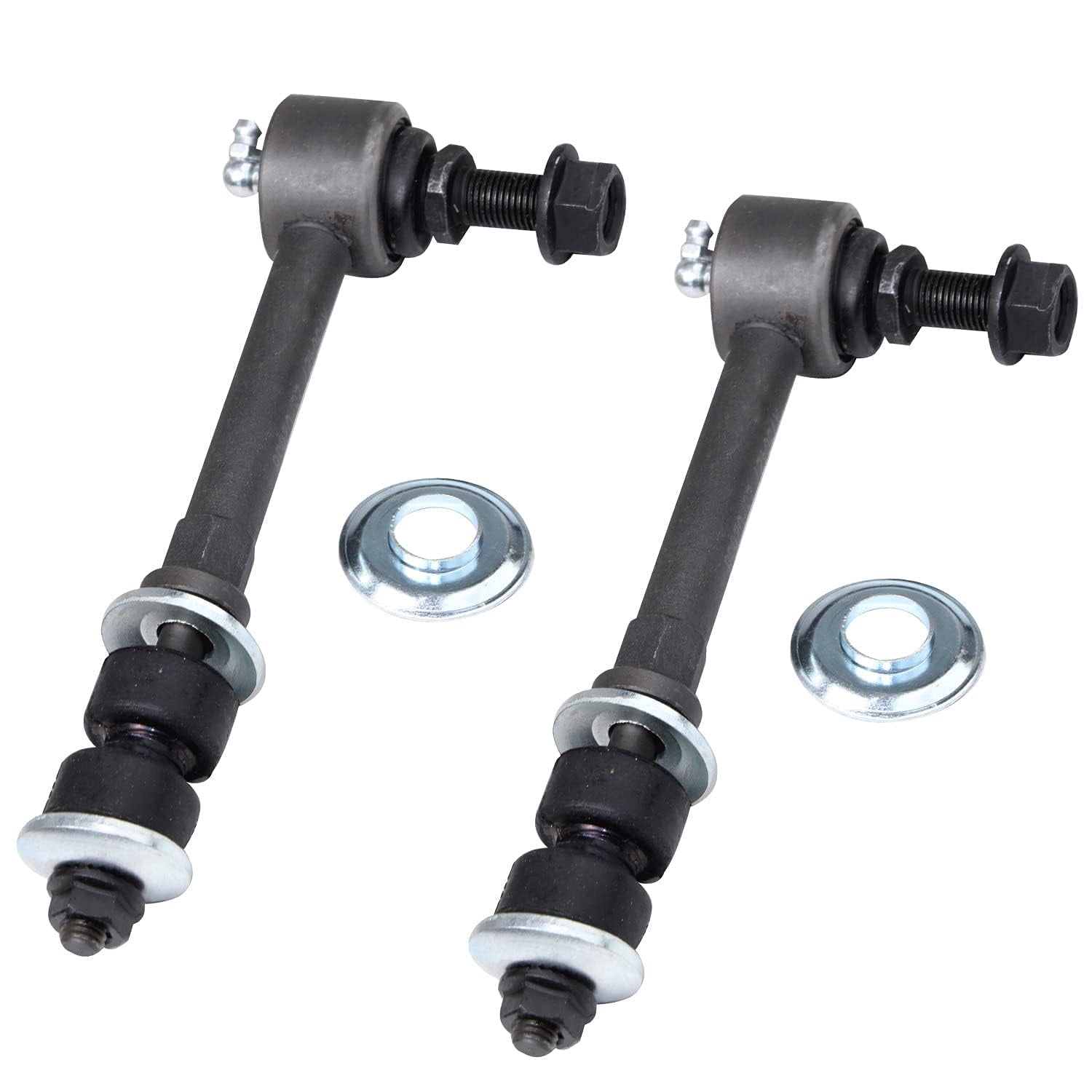 Detroit Axle - 2.4L Front End Kit for 2010-2017 GMC Terrain Chevy Equinox, Lower Control Arms w/Ball Joint Tie Rods Boots Front and Rear Sway Bars 2011 2012 2013 2014 2015 2016 Replacement