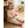 thumbnail image 4 of RUINIXCW Baby Fall Sweater Romper Wrap Side-Tie Long Sleeve Knit Bodysuit, 4 of 6