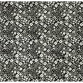 thumbnail image 4 of oneOone Cotton Poplin Twill Black Fabric Geometric Bandhani Fabric For Sewing Printed Craft Fabric By The Yard 56 Inches Wide, 4 of 4