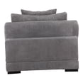 thumbnail image 5 of Moe's Home Collection Tumble Slipper Chair Charcoal, 5 of 5