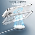 thumbnail image 3 of JETech Magnetic Case for iPhone 13 Pro Max 6.7-Inch Compatible with MagSafe Wireless Charging, Shockproof Phone Bumper Cover, Anti-Scratch Clear Back (Clear), 3 of 7