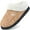 Khaki, variant on Ecetana Womens Slipper With Memory Foam Fluffy Soft Warm Slip On House Shoes
