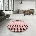 thumbnail image 4 of Ahgly Company Tapis d'Intérieur Lavables en Machine, Rectangle de Transition Rose Clair, 6' x 9', 4 of 7