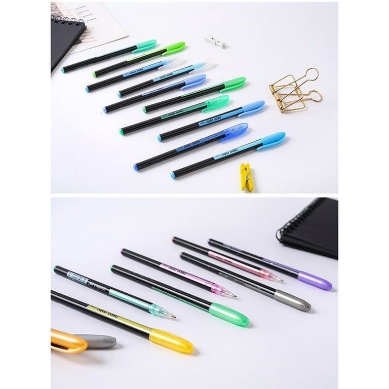 Wholesale Gel Pens Colored Gel Pen Set For Drawing Painting Sketching 0.5  Mm Glitter Color Ballpoint Pen School Office Supplies 040301 230203 From  Nian09, $9.86